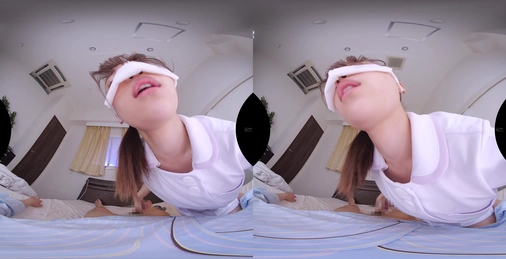 【VR】身体が良いマスク美女の看護師に胸、口、アソコで、毎日、毎日、射精させられる入院生活。 