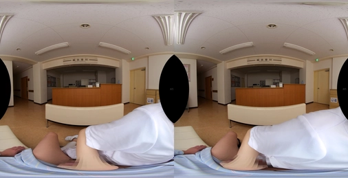 【VR】【8K VR】マスク美女の看護師に退院するまで見つめられ、射精させられる入院生活5