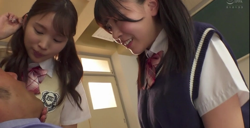 よだれをた～っぷり飲ませてくれる制服美少女のとろっとろベロちゅう唾液性交 新井リマ 柏木こなつ 