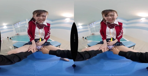 【VR】絶倫教師に弱みを握られ校内のいろんなところで、調教セックスをさせられる巨乳女子校生 綾瀬こころ 